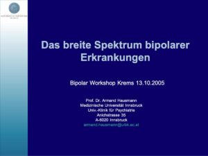 Hausmann Krems Bipolar Spektrum 2005 final